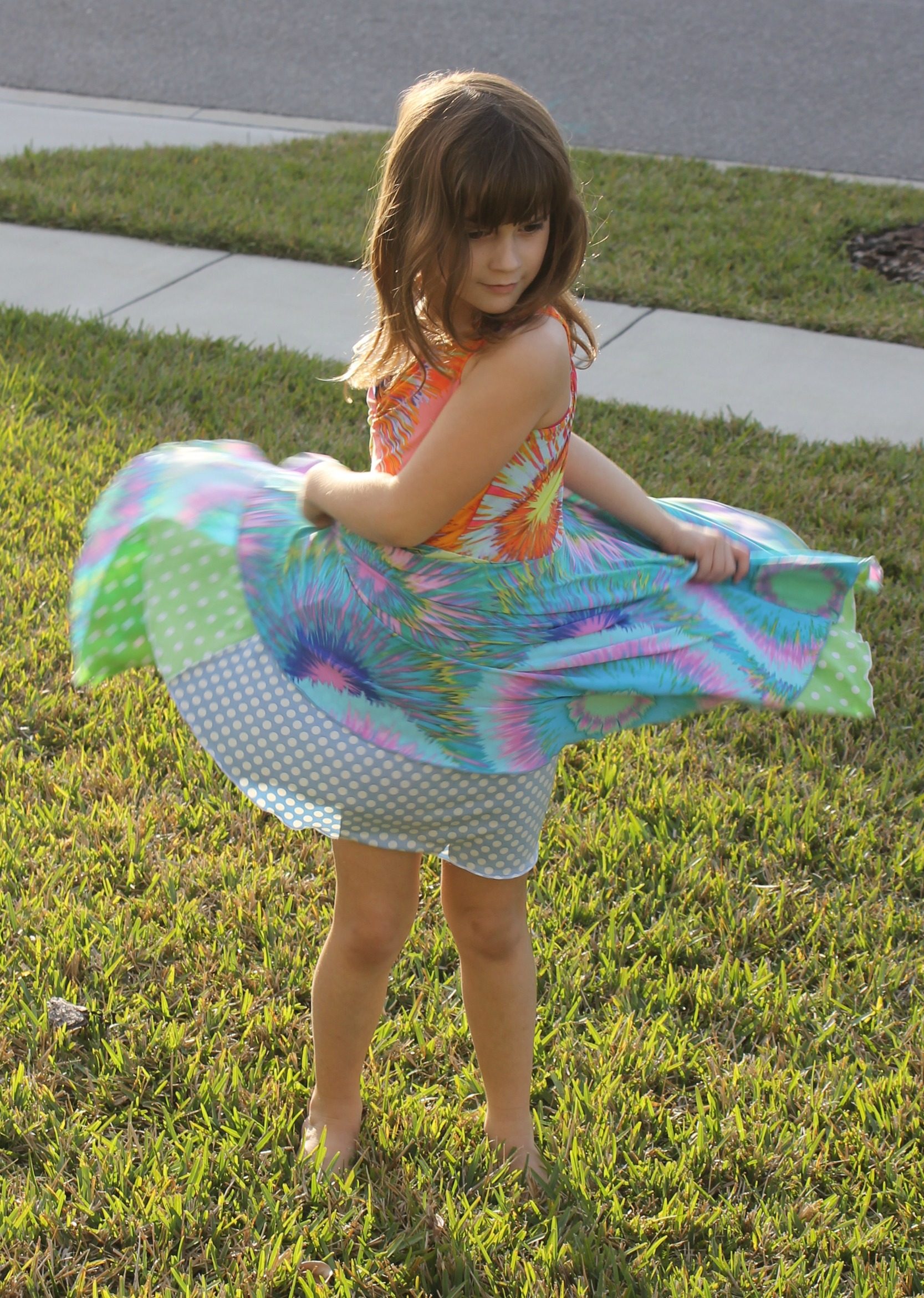 girls twirl dress