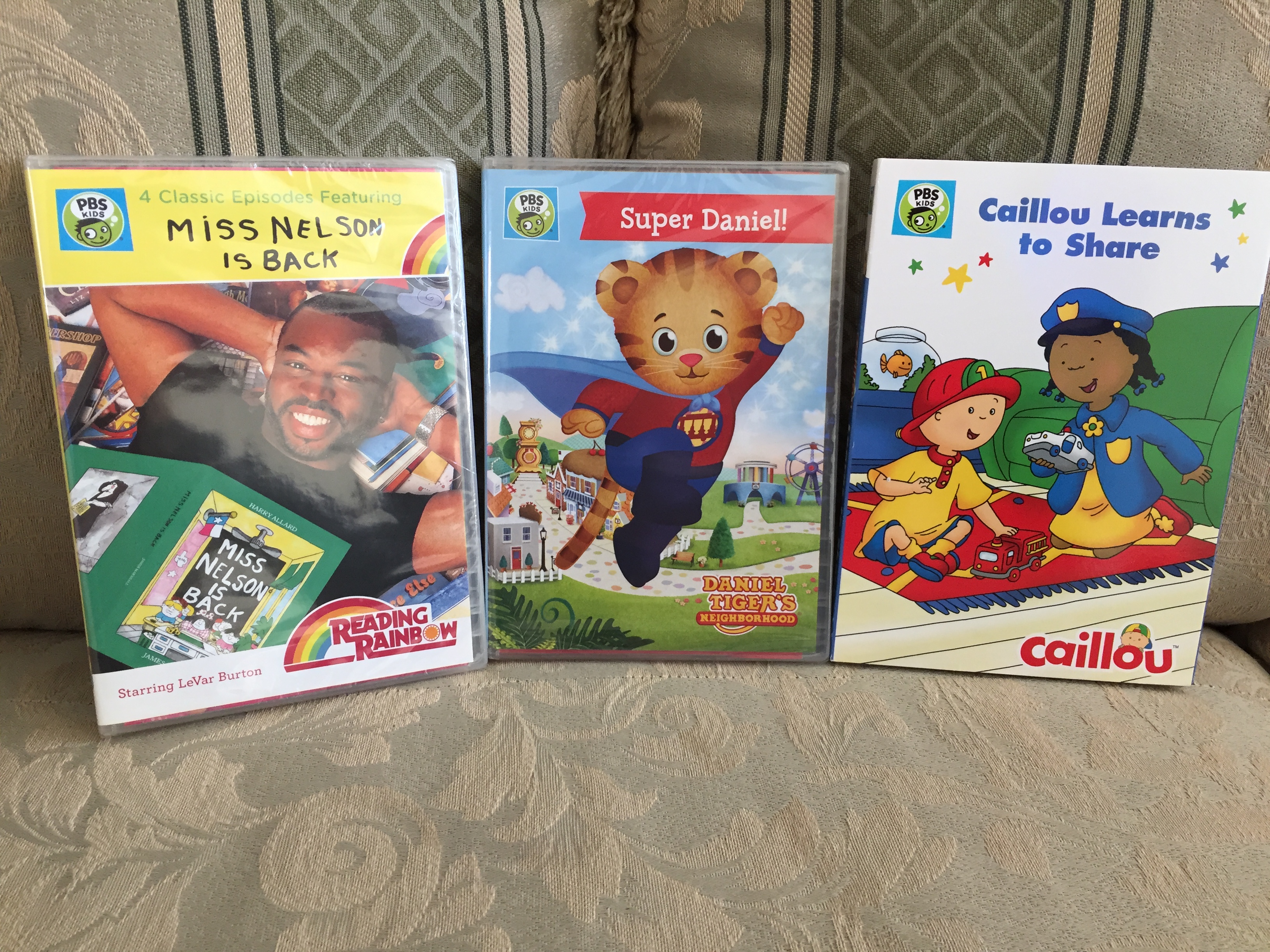New Dvd Releases From Pbs Super Daniel Caillou Learns To Share