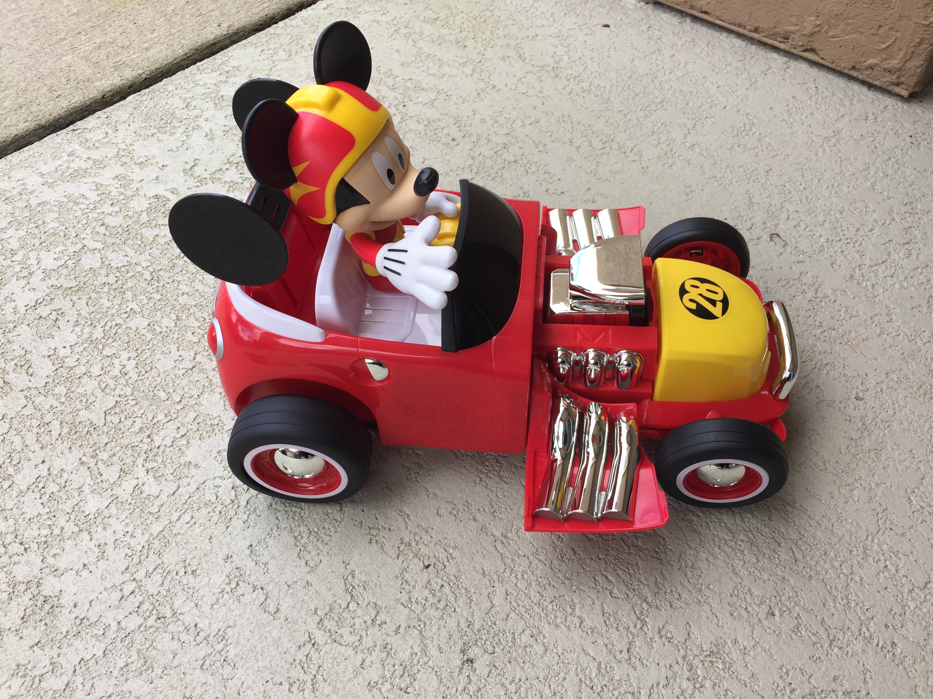 mickey transforming roadster rc