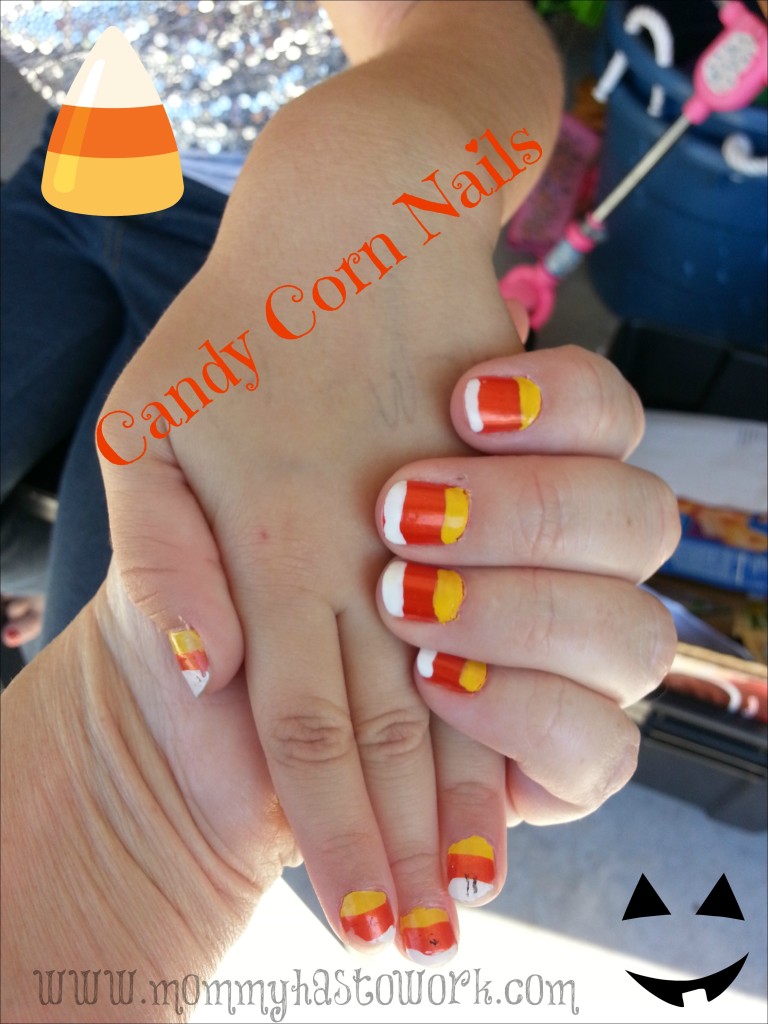 Candy Corn Nails