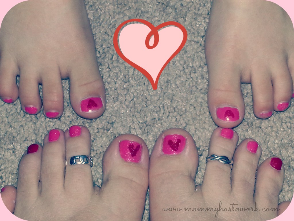 Valentine Nail Art