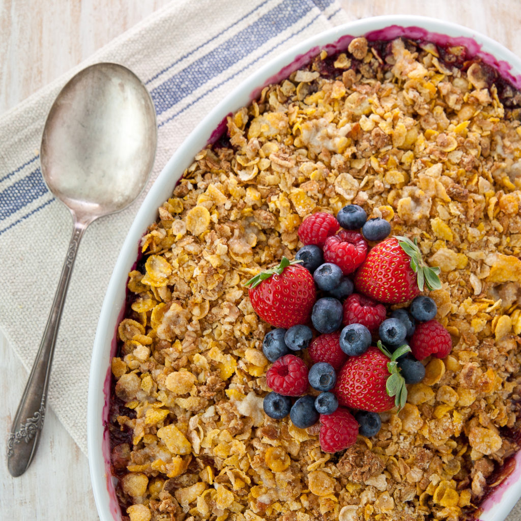 Triple Berry Crisp